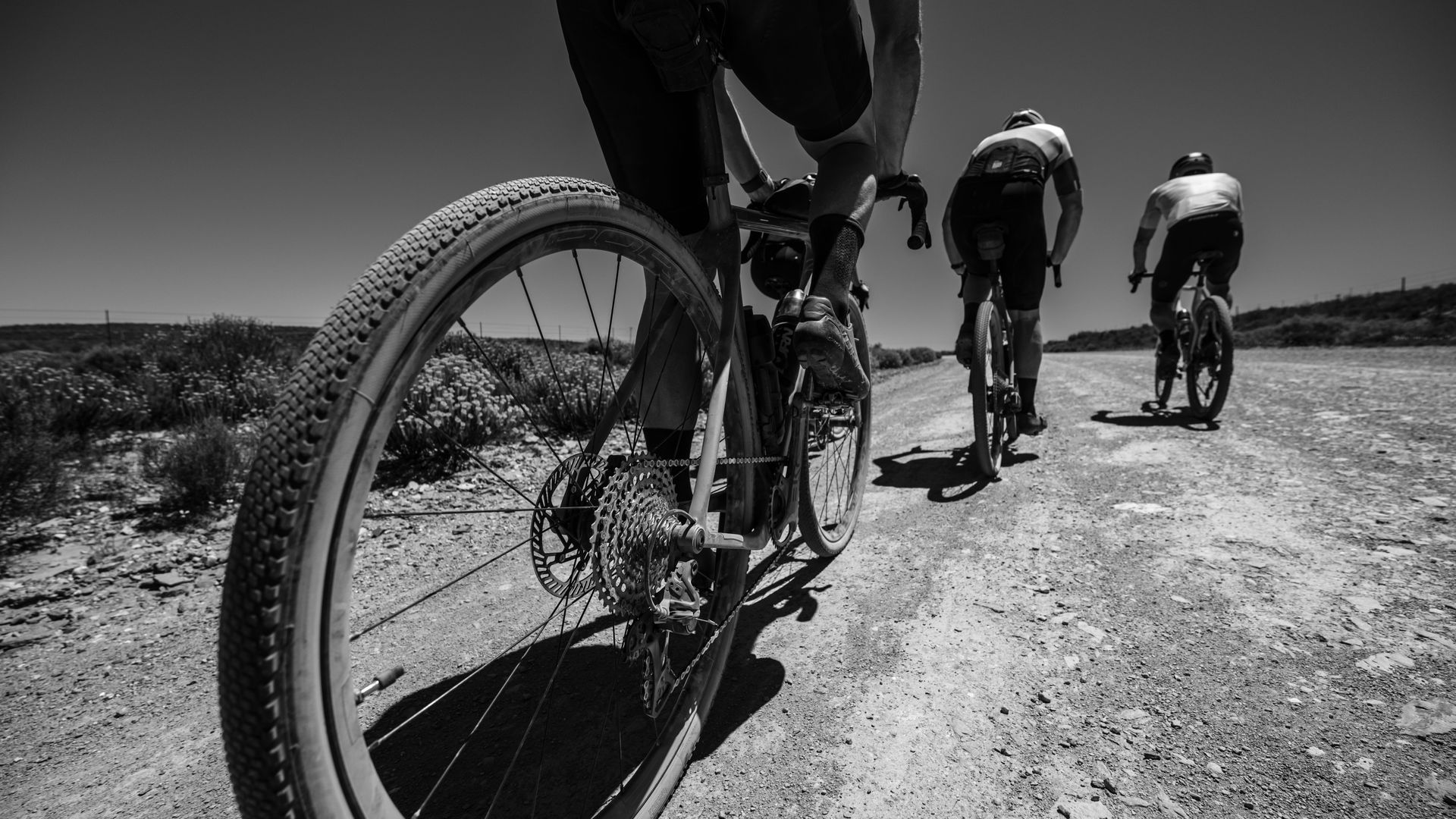 Nedbank Gravel Burn climb stage 2 Steenkop